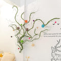 Artificial Tree Vine Garland 118 Inch Green Poseable Ivy Branches