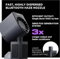 SmokeNINJA PRO HAZER KIT, Portable Fog Machine with Bluetooth