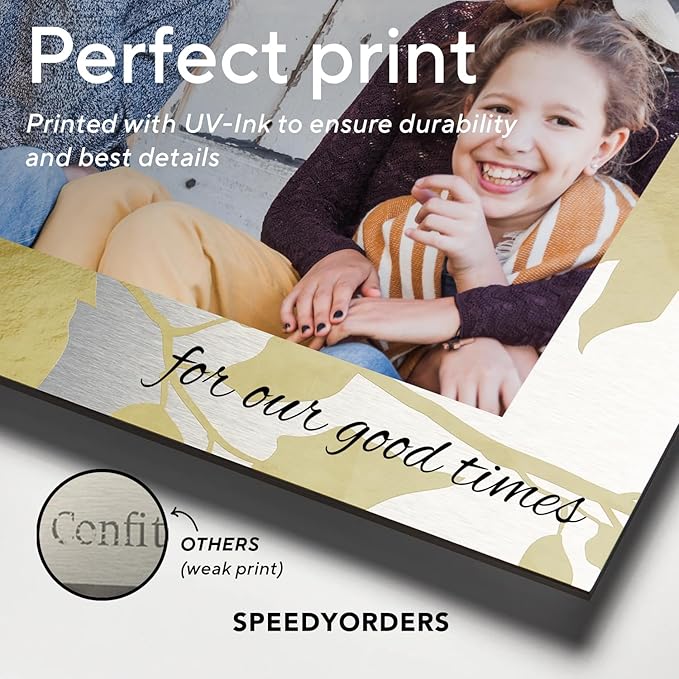 Custom Outdoor Metal Sign, Personalized Aluminum Safety and Business Signs, Waterproof (Picture, 36x24 In) - White Aluminum