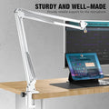 Microphone Boom Arm, Suspension Mic Arm Stand with Mount Clamp