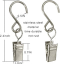 Stainless Steel S Hooks Curtain Clips