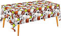 Gatherfun Sports-Themed Party Pack: 2-Pack Boys Birthday Decorations, Disposable Plastic Tablecloth for Sports Birthday Party Decorations，54 x 108 Inches