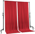 AK TRADING CO. IFR Polyester Backdrop Drapes Curtains, 10 Feet X 8 Feet
