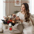 100pcs Fall Flower Arrangements in Vase