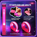 12/ LED Light Up Bracelets for Kids Adults, 6 PCS