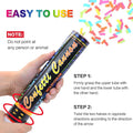 Confetti Cannon Multicolor Biodegradable Confetti Popper Party, 12 Pack