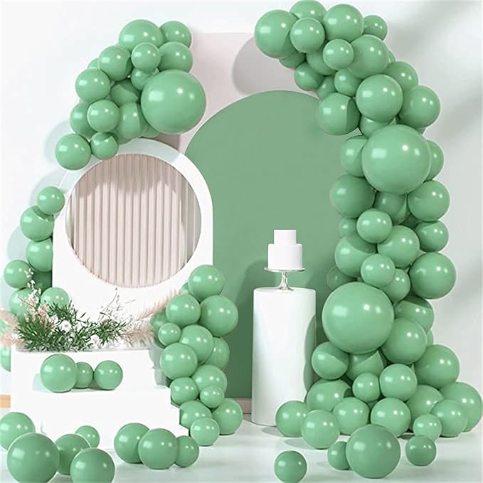 7.2FT Wedding Arch Covers Arch Backdrop Cover Arch Stand Covers Set Arch Cover Spandex Fabric Stretchy Backdrop for Wedding Birthday Party Decoration Baby Shower (Mint Green)