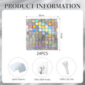 Colorful Shimmer Wall Backdrop, 24PCS