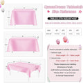 Tablecloth Sequin Tablecloth for Party Decorations, 60 X 102 Inch – Pink