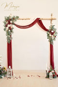 Artificial Wedding Arch Flowers Kit(Pack of 4), 2Pcs Artificial Flower