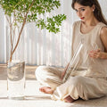 3 Large Acrylic Cylinder Vase for Centerpieces – Clear
