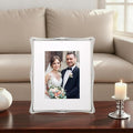 ' Premium Alloy Photo Frame with 5x7'' Mat, 8 X 10' – Silver, Luxury Hi