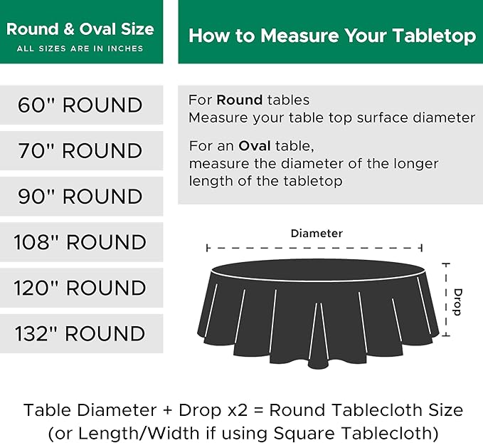 Biscaynebay 6 Pack Textured Fabric Round Tablecloths 60", Red Water Resistant Tableclothes Small Circle Folding Table Covers Linen for Dining, Kitchen, Wedding, Parties etc Machine Washable
