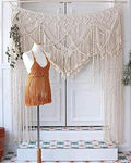 Macrame Large Curtain Bohemian Boho Decoration Backdrop Wedding Wall