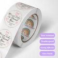 150 Custom Circle/Square BOPP Roll Labels- Personalized Stickers