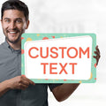 Custom Sign, 11 Font Colors, Custom Street Sign
