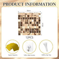 Champagne Shimmer Wall Backdrop, 12PCS