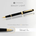 Bailey Light Refillable Rollerball Pen Presented in a Everyday Gift