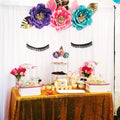 Sequin Photography Backdrop Curtain for Party, 8FT X 8FT – White