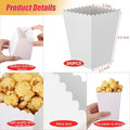 Popcorn Boxes Mini Paper Popcorn Box Cardboard Popcorn, 200 Pcs
