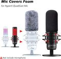 Microphone Windscreen Pop Filter Compatible with HyperX QuadCast, Mic