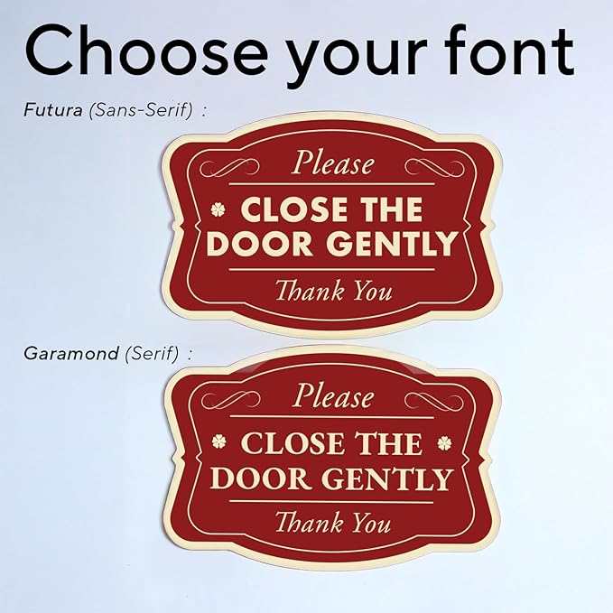 Custom Decorative Outdoor Metal Sign - Personalized Aluminum Driveway Sign, Waterproof, Made in USA - Design 3 Red Brick 30x24 In