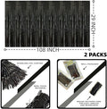 Streamers Party Decorations – Black