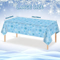 Snowflake Christmas Tablecloth, 3 Pieces