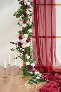 Spring Flower Garland, 9FT, Wedding Arch Flowers