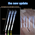 Fiber Optic Wands, 100Pcs – White, Glow Sticks, 3 Models Wedding Sparklers