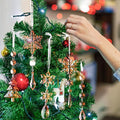 Christmas Ornaments Crystal Christmas Tree Decoration, 26pcs