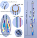 Crystals Teardrop Prisms Suncatcher Hanging Ornament Rainbow Maker