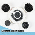 Pearl Sprinkles – Black, 6 Sizes Mix for Cake Decorating