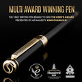 Lacquer Fountain Pen – Black, Stunning Luxury Pen