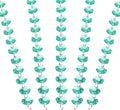 PATIKIL 14 mm Crystal Garland Strands, 32.8 Ft Acrylic Octagon Chandelier Bead Chains String for DIY Craft Wedding Party Home Decorative Jewelry Making, Blue