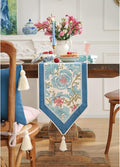 Patdrea Leopard Animal Table Runner Farmhouse for Home Kitchen – Linen