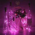 Wine Bottle Lights with Cork