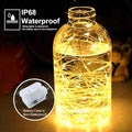 Battery Operated String Lights, 12 Pack – Warm White, 7ft Waterproof