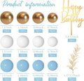 Ball Cake Toppers Boho Grass Cake Topper Ball Cake Insert Decoration