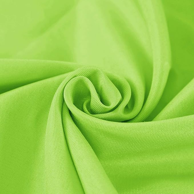 70 inch Round Tablecloth Washable Polyester Table Cloth Decorative Table Cover for Wedding Party Dining Banquet（70 inch,Apple Green）