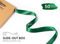 Satin Ribbon 7/ Yards Double-Faced Ribbons, 8 Inch X 50 – Forest Green