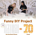 Event Party Supplies: 3 Ft Light Up Marquee Numbers, Foam Board