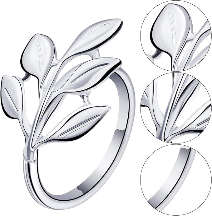 Napkin Rings 72 Pcs Leaf Shape Silver Zinc Alloy Holders