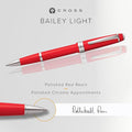 Bailey Light Refillable Rollerball Pen Presented in a Everyday Gift