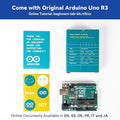 Beginner's Lab Starter Kit with Original Arduino Uno R3 REV3 Board