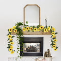 Artificial Sunflower Garland, 3 Pack