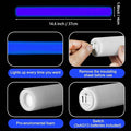 Glow Foam Sticks Bulk, 24 Pcs Blue Giant LED Light Up Sticks 3 Modes