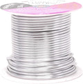 14 Gauge Anodized Aluminum Craft Wire, 330 FT Colored Flexible Silver