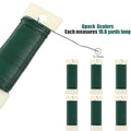 6 Rolls 112 Yards Floral Flexible Paddle Wire Floral Bind Wire