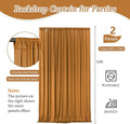 Backdrop Curtain for Partie, 10 X 10 Feet – Brown